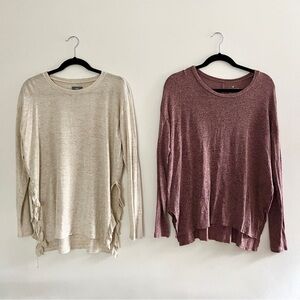 Lot of 2 sweaters - American eagle and aerie - size medium and small